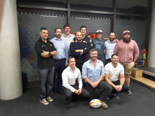 Well done to the players & coaches from Sydney Irish RFC who attended the clinic last night for their necksafe course with Dr. Adrian Cohen